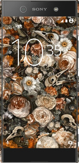 3D пластиковый матовый чехол В стиле барокко-мрачный для Sony Xperia XA1 Ultra G3212 - 6404m-1237 изображение 
