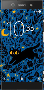 3D пластиковый матовый чехол Летняя ночь для Sony Xperia XA1 Ultra G3212 - 6472m-1237 изображение 