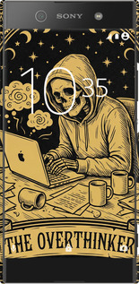 3D пластиковий матовий чехол The Overthinker для Sony Xperia XA1 Ultra G3212 - 6774m-1237 изображение 