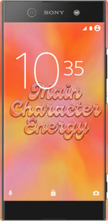 3D пластиковый матовый чехол Aura Gradient Main Character Energy Aesthetic Y2K для Sony Xperia XA1 Ultra G3212 - 6783m-1237 изображение 