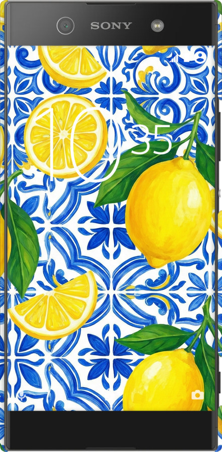 3D пластиковий матовий чехол Grocery Girl Italian Summer для Sony Xperia XA1 Ultra G3212 - 6766m-1237 изображение 