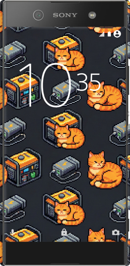 3D пластиковый матовый чехол Autonomous Zone для Sony Xperia XA1 Ultra G3212 - 6771m-1237 изображение 