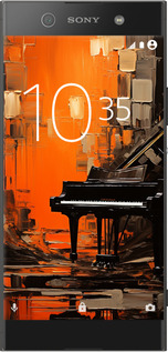 Силіконовий чехол Чохол для телефону Помаранчевий Рояль для Sony Xperia XA1 Ultra G3212 - 5937u-1237 изображение 