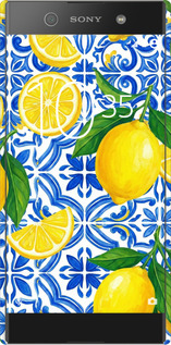 3D пластиковий матовий чехол Grocery Girl Italian Summer для Sony Xperia XA1 G3112 - 6766m-964 изображение 