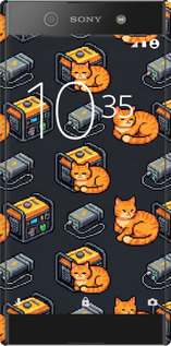 3D пластиковый матовый чехол Autonomous Zone для Sony Xperia XA1 G3112 - 6771m-964 изображение 