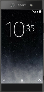 2D пластиковий чехол Голубые облака, Голубая луна для Sony Xperia XA1 G3112 - 6396t-964 изображение 