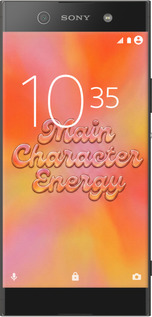 Силиконовый чехол Aura Gradient Main Character Energy Aesthetic Y2K для Sony Xperia XA1 G3112 - 6783u-964 изображение 