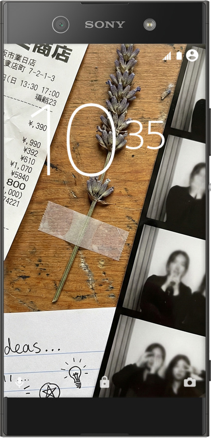 2D пластиковый чехол Aesthetic Scrapbook Collage для Sony Xperia XA1 G3112 - 6773t-964 изображение 