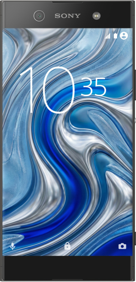 2D пластиковый чехол Liquid Chrome для Sony Xperia XA1 G3112 - 6781t-964 изображение 