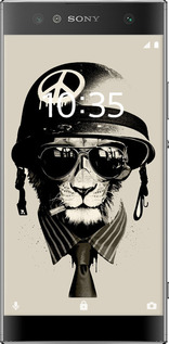 Силиконовый чехол tattoo soldier для Sony Xperia XA2 Ultra H4213 - 4165u-1366 изображение 