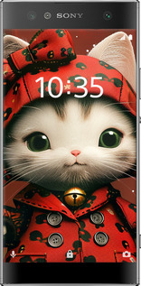 Силиконовый чехол Sweet Hello Kitty для Sony Xperia XA2 Ultra H4213 - 6035u-1366 изображение 