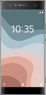 Силіконовий чехол З синіми та рожевими хвилями в стилі ретро для Sony Xperia XA2 Ultra H4213 - 6532u-1366 изображение 