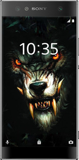 Силиконовый чехол Дьявольский волк для Sony Xperia XA2 Ultra H4213 - 833u-1366 изображение 