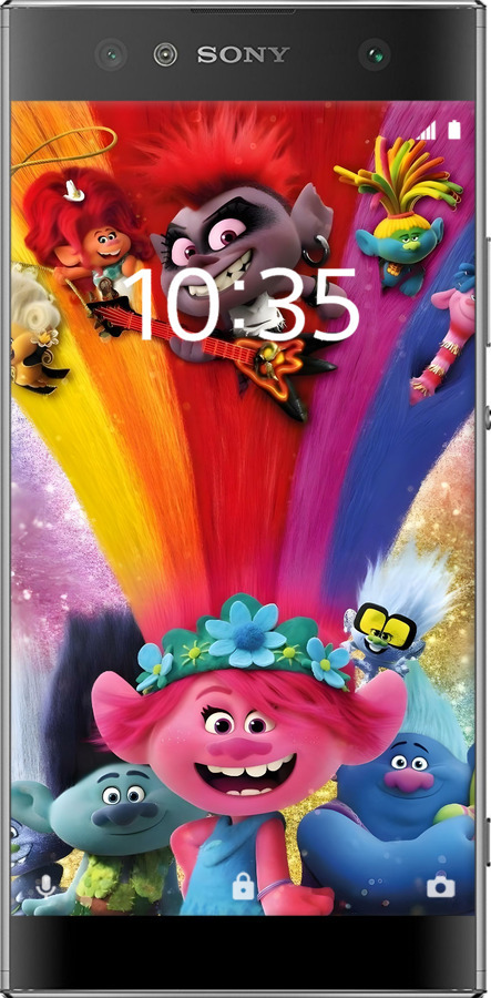 Силіконовий чехол Тролі для Sony Xperia XA2 Ultra H4213 - 6343u-1366 изображение 
