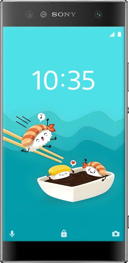 Силіконовий чехол Суші для Sony Xperia XA2 Ultra H4213 - 6354u-1366 изображение 