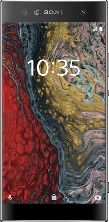 Силіконовий чехол Із зображенням абстрактного живопису для Sony Xperia XA2 Ultra H4213 - 6530u-1366 изображение 