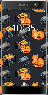 3D пластиковый матовый чехол Autonomous Zone для Sony Xperia XA2 H4113 - 6771m-1357 изображение 