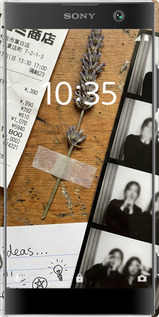 3D пластиковый матовый чехол Aesthetic Scrapbook Collage для Sony Xperia XA2 H4113 - 6773m-1357 изображение 