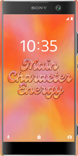 3D пластиковый матовый чехол Aura Gradient Main Character Energy Aesthetic Y2K для Sony Xperia XA2 H4113 - 6783m-1357 изображение 