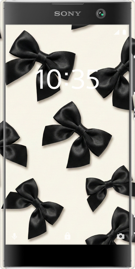 3D пластиковый матовый чехол Dark Coquette для Sony Xperia XA2 H4113 - 6765m-1357 изображение 