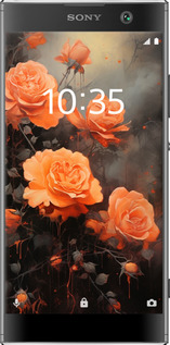Силіконовий чехол Оранжеві троянди для Sony Xperia XA2 H4113 - 5944u-1357 изображение 