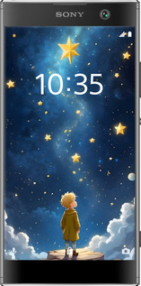 Силіконовий чехол Маленький принц для Sony Xperia XA2 H4113 - 6326u-1357 изображение 