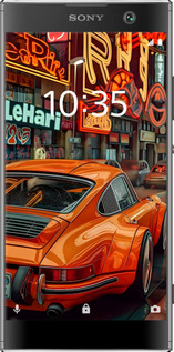 Силіконовий чехол Порше для Sony Xperia XA2 H4113 - 6334u-1357 изображение 
