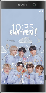 Силіконовий чехол Енхайпен для Sony Xperia XA2 H4113 - 6362u-1357 изображение 