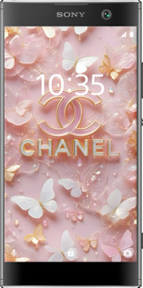 Силиконовый чехол Шанель для Sony Xperia XA2 H4113 - 6366u-1357 изображение 