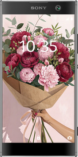 2D пластиковый чехол Пионы 1 для Sony Xperia XA2 H4113 - 6705t-1357 изображение 