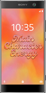 Силиконовый чехол Aura Gradient Main Character Energy Aesthetic Y2K для Sony Xperia XA2 H4113 - 6783u-1357 изображение 