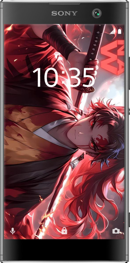 Силіконовий чехол Аниме воин для Sony Xperia XA2 H4113 - 6281u-1357 изображение 