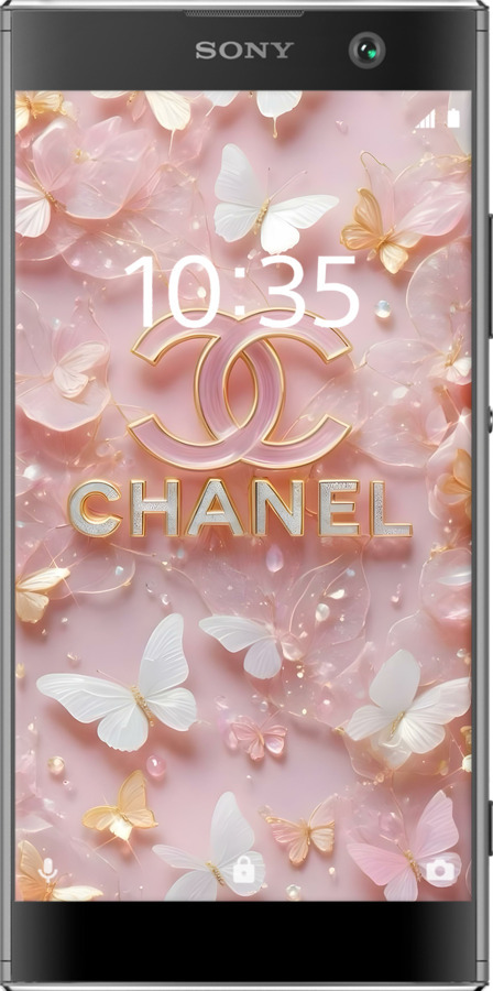 Силиконовый чехол Шанель для Sony Xperia XA2 H4113 - 6366u-1357 изображение 