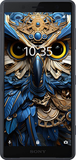 Силиконовый чехол Сова v2 для Sony Xperia XZ2 Compact H8324 - 5649u-1381 изображение 