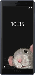 Силиконовый чехол The Peeking Rat для Sony Xperia XZ2 H8266 - 6442u-1378 изображение 