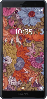Силиконовый чехол Абстрактные цветы для Sony Xperia XZ2 H8266 - 6526u-1378 изображение 