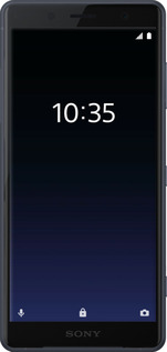 Силіконовий чехол Градієнт у темно-синьому стилі для Sony Xperia XZ2 H8266 - 6542u-1378 изображение 