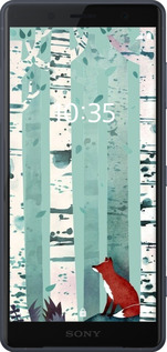Силіконовий чехол Лис у зеленому лісі для Sony Xperia XZ2 H8266 - 6547u-1378 изображение 