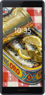 Силиконовый чехол Vintage Sardine Tin Phone для Sony Xperia XZ2 H8266 - 6772u-1378 изображение 