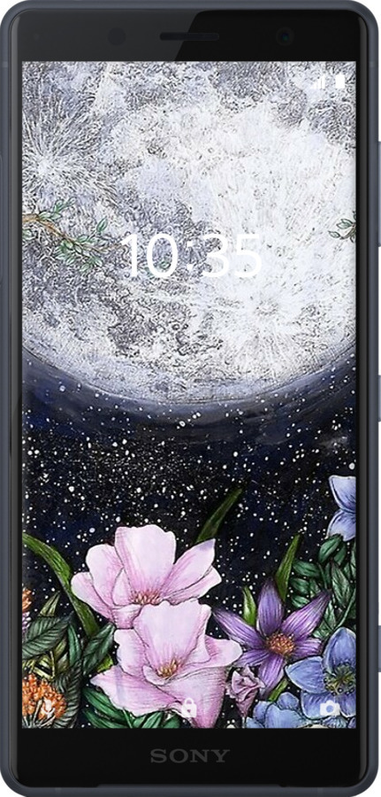 Силиконовый чехол Полночь в саду для Sony Xperia XZ2 H8266 - 6259u-1378 изображение 