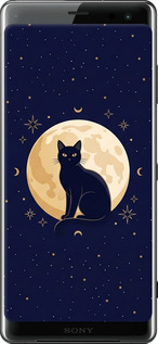 Силиконовый чехол Cute Cat Celestial/Witchy для Sony Xperia XZ3 H9436 - 6787u-1540 изображение 