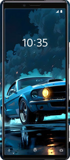 3D пластиковый матовый чехол Форд мустанг для Sony Xperia XZ4 - 6374m-1623 изображение 
