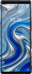 3D пластиковый матовый чехол Liquid Chrome для Sony Xperia XZ4 - 6781m-1623 изображение 