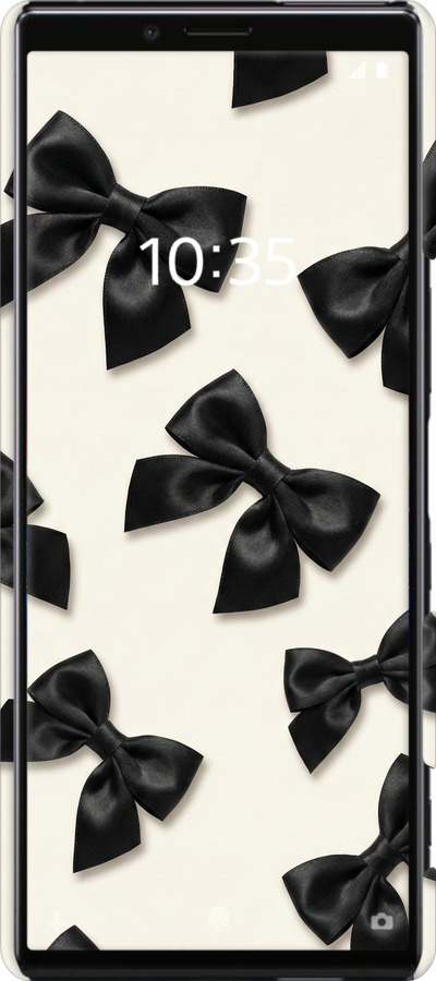 3D пластиковый матовый чехол Dark Coquette для Sony Xperia 1 J9110 - 6765m-1760 изображение 