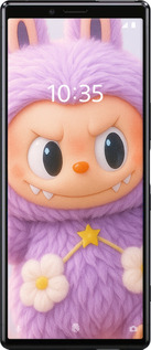 Силиконовый чехол Лабубу для Sony Xperia XZ4 - 6708u-1623 изображение 