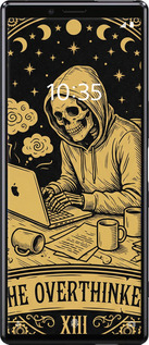 Силіконовий чехол The Overthinker для Sony Xperia XZ4 - 6774u-1623 изображение 