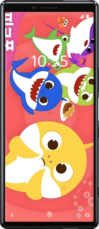 Силіконовий чехол Бейби Шаркс для Sony Xperia XZ4 - 6305u-1623 изображение 