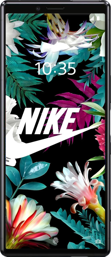 Силіконовий чехол Nike для Sony Xperia 1 J9110 - 6378u-1760 изображение 