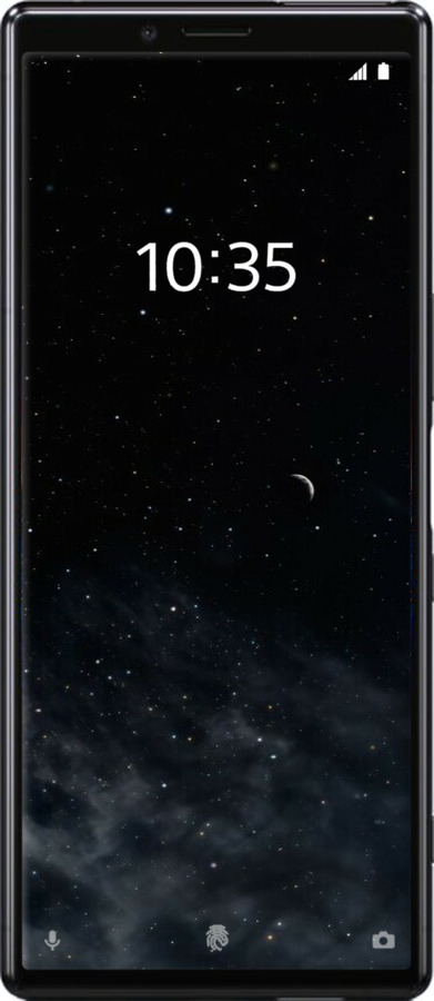 Силиконовый чехол Ночное небо для Sony Xperia 1 J9110 - 6451u-1760 изображение 