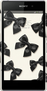 3D пластиковый глянцевый чехол Dark Coquette для Sony Xperia Z1 C6902 - 6765c-38 изображение 